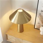 Isak Table Lamp Brushed Aged Brass Plate 118685