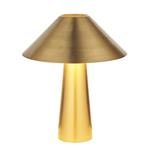 Isak Table Lamp Brushed Aged Brass Plate 118685