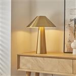 Isak Table Lamp Brushed Aged Brass Plate 118685