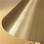 Isak Table Lamp Brushed Aged Brass Plate 118685