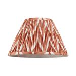 Apricot Orange Digitally Printed Pleated Shade