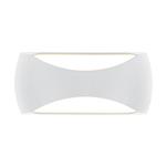 Butan LED IP65 12 Watt White Up And Down Outdoor Wall Light M8902