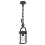 Maya IP54 Anthracite Ceiling Pendant Lantern M6555