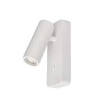 Notte White Adjustable Head Switched Spotlight M8873