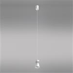 Pagoda LED 3000K White Single Ceiling Pendant Fitting M7784