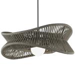 Polinesia Large IP44 Dark Beige Outdoor Pendant M7130
