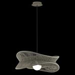 Polinesia Large IP44 Dark Beige Outdoor Pendant M7130