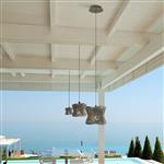 Polinesia Small IP44 Dark Beige Outdoor Pendant M7131