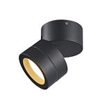 Saler IP65 Dark Grey Round Adjustable Outdoor Spotlight M9100