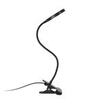 Casetto LED Black Clamp-On Desk Spotlamp 902492
