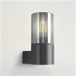Cropani LED IP54 Matt Black Single Outdoor Wall Light 902441