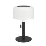Montapalma LED Black And White IP54 Solar USB-C Rechargeable RGB Table Lamp 75887