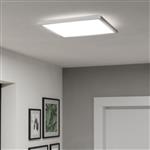 Rovito-R Small Square LED IP44 White Flush Tunable Bathroom Light 901461