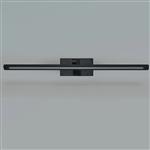 Abbeville Black LED IP44 Large Picture Wall Light 370439