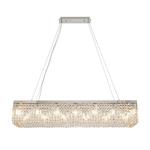 Abilene Polished Chrome And Crystal 16 Light Chandelier 367875