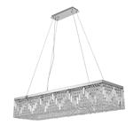 Abilene Polished Chrome And Crystal 16 Light Chandelier 367875
