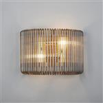 Brass With Smoked Glass