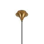 Addison Brass And Amber Diamond Glass Single Pendant 356586