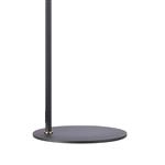 Akron Brass And Amber Glass Floor Lamp 368992