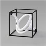 Ambrose Sand Black LED Small Touch Dimmer Table Lamp 354406 