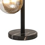 Baker Satin Black And Gold Table Lamp 365806 