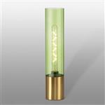 Aged Brass & Green