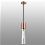 Antique Copper & Clear