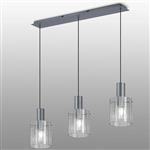 Dark Grey And Clear Glass