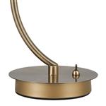 Joliet Antique Brass And Clear Glass Table Lamp 353848