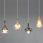 Aldea 4-Light Multicoloured Ceiling Pendant 349400417