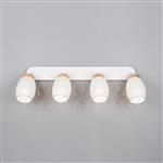 Bidar Matt White Four Light Ceiling Spot R81574031