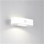 Bilbao IP44 White Outdoor PIR Solar Wall Light R23336201