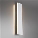Concha Large Matt White LED Wall Light 225174731