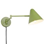 Cosima Green Swing-Arm Reading Wall Light 263970115