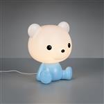 Cutie LED RGB Child's Blue And White Bear Table Lamp R57991112