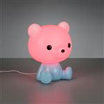 Cutie LED RGB Child's Blue And White Bear Table Lamp R57991112