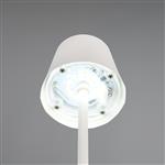 Diaz IP44 LED Matt White Rechargeable Touch Table Lamp R55961131