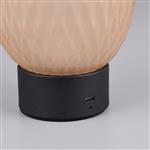 Facette LED Rechargeable Amber Table Lamp 564210113