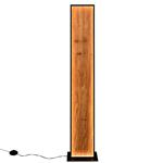 Kalea Matt Black and Wood LED Floor Lamp 455510130
