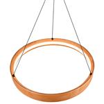 Lynwood Single Wood Finish LED Pendant 355030130