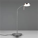 Monza Matt Nickel LED Table Desk Lamp 523310107