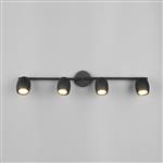 Nancy Matt Black 4 Light Adjustable Spotlight R86264032