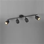 Nancy Matt Black 4 Light Adjustable Spotlight R86264032