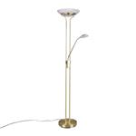 Orson Matt Brass LED Reading Arm Floor Lamp R40073508