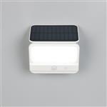 Viamao IP44 Solar PIR White Outdoor Wall Light R23166101