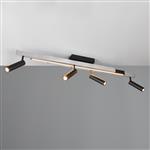 Zeno Aluminium 5-Light Extendable LED Spotlight Bar 648310505