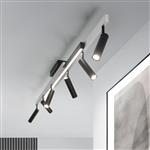 Zeno Extendable Aluminium 7-Light LED Spotlight Bar 648310705